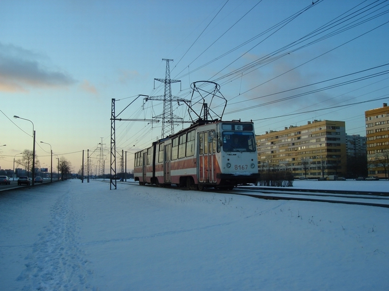 Санкт-Петербург, ЛВС-86К № 8167