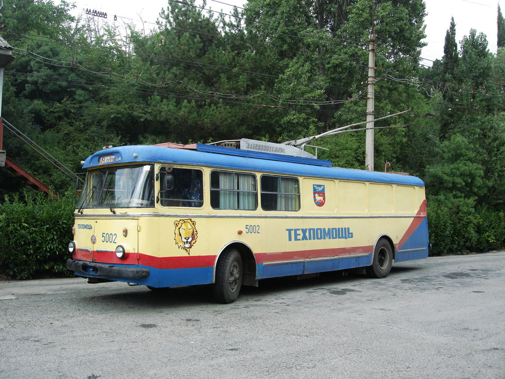 Крымский троллейбус, Škoda 9Tr10 № 5002