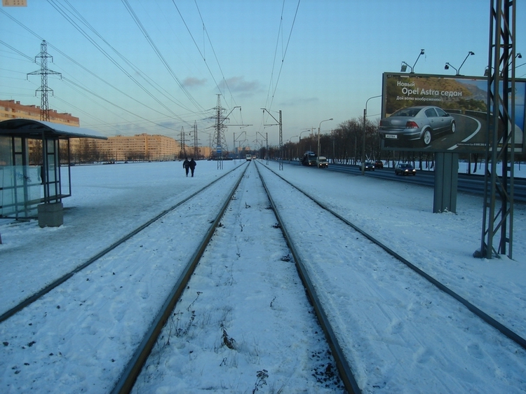 Saint-Petersburg — Tram lines and infrastructure