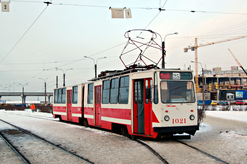 Санкт-Петербург, ЛВС-86К № 1021
