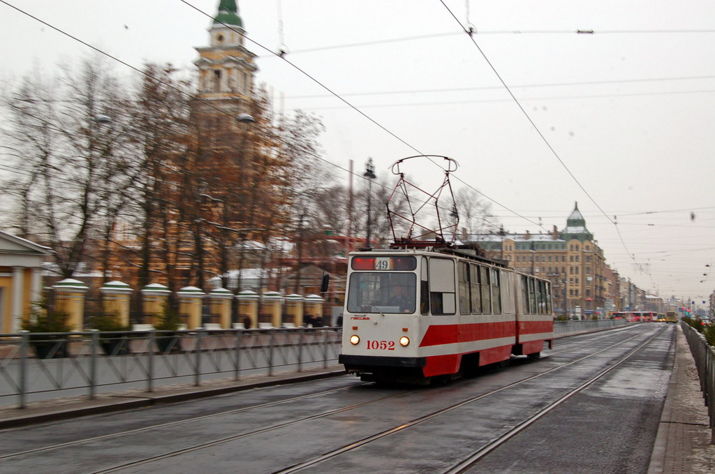 Санкт-Петербург, ЛВС-86К № 1052
