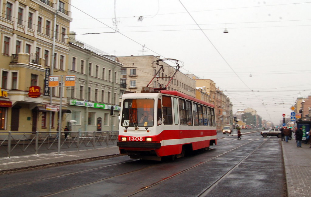 Санкт-Петербург, 71-134А (ЛМ-99АВ) № 1308