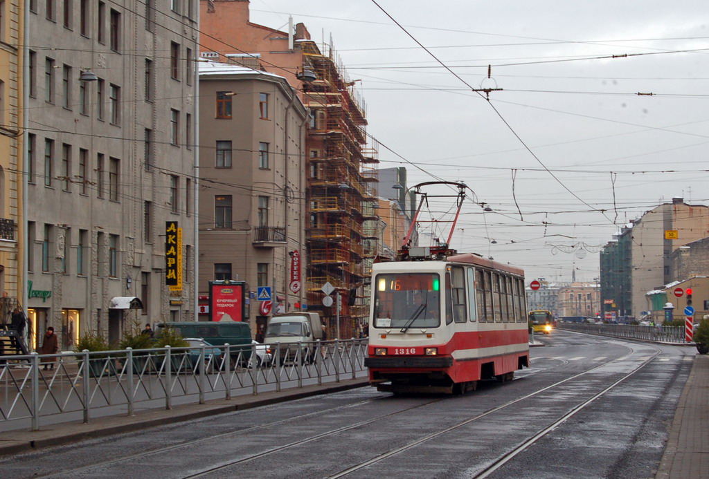 Saint-Petersburg, 71-134A (LM-99AV) № 1316 Saint-Petersburg, 71-134A (LM-99AV) № 1316