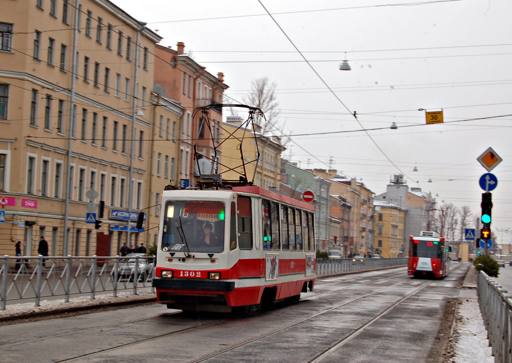 Санкт Петербург, 71-134К (ЛМ-99К) № 1302