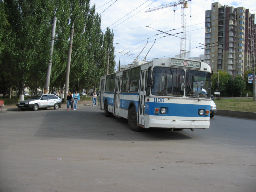 Самара, ЗиУ-682В1 № 800; Самара — Конечные станции и кольца (троллейбус)
