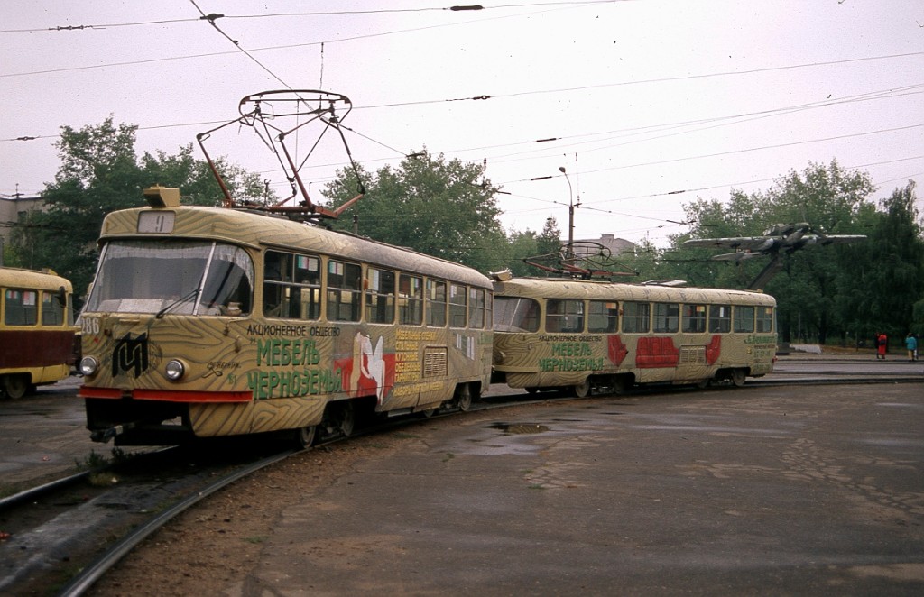 Воронеж, Tatra T3SU № 286; Воронеж, Tatra T3SU № 287
