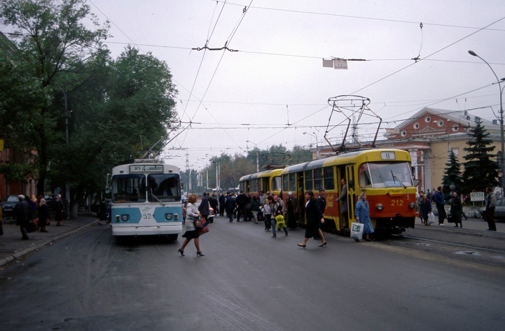 Воронеж, Tatra T3SU № 212; Воронеж, ЗиУ-682В [В00] № 52