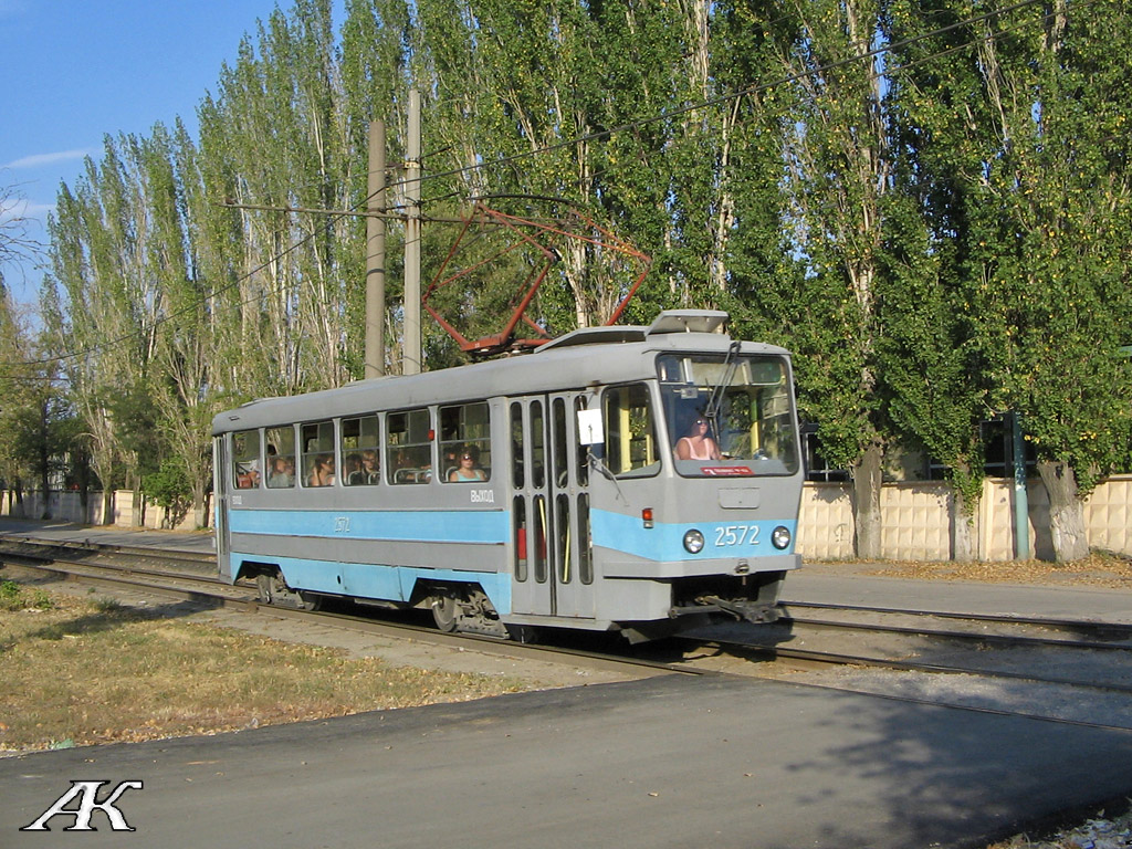 Волгоград, Tatra T3SU мод. ВЗСМ № 2572