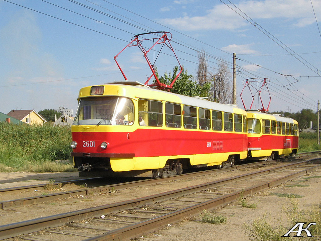 Волгоград, Tatra T3SU (двухдверная) № 2601