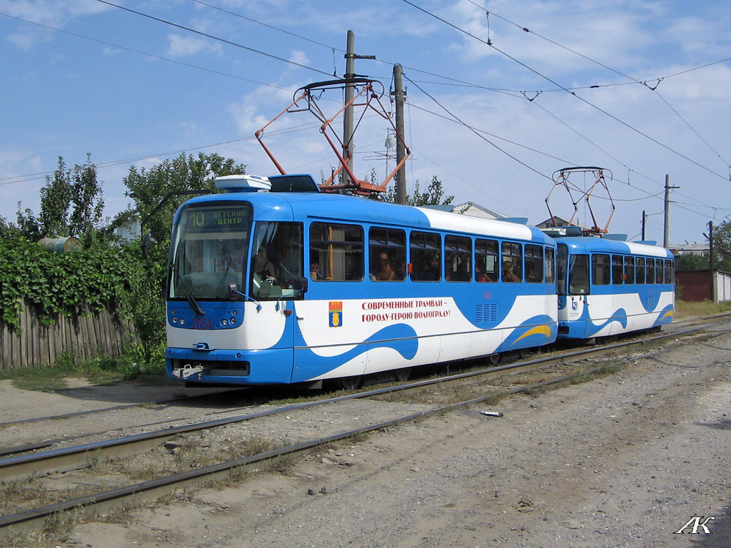 Волгоград, Tatra T3R.PV № 2654; Волгоград, Tatra T3R.PV № 2655