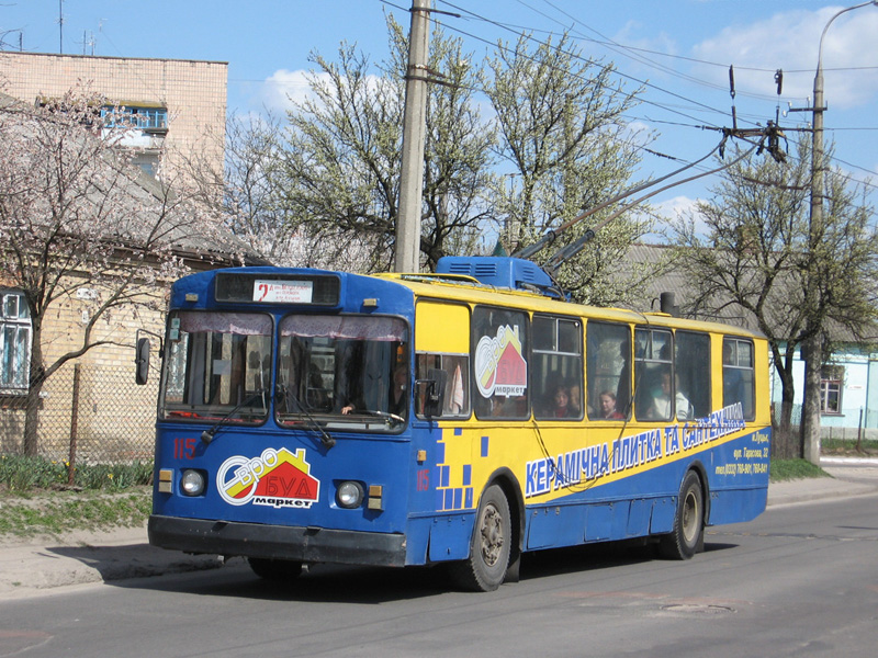 Луцк, ЗиУ-682В № 115