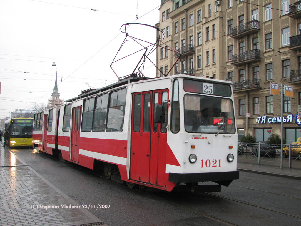 Санкт-Петербург, ЛВС-86К № 1021