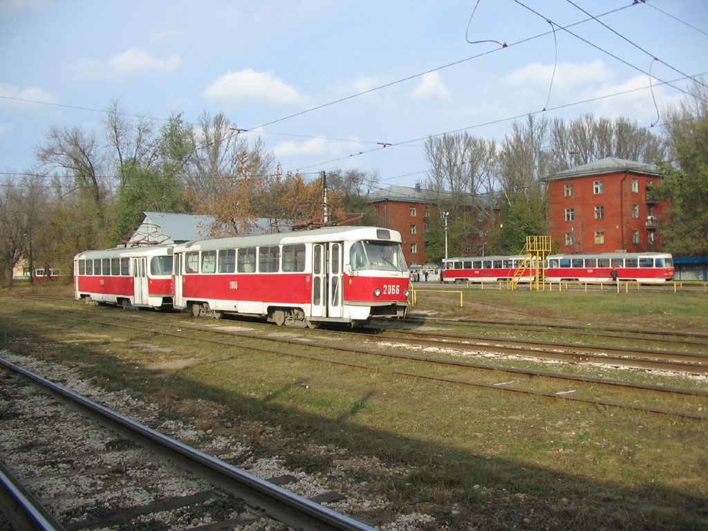სამარა, Tatra T3SU (2-door) № 2066; სამარა — Terminus stations and loops (tramway)