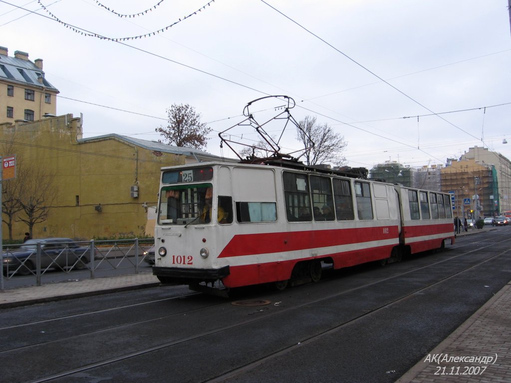 Санкт-Петербург, ЛВС-86К № 1012 Санкт-Петербург, ЛВС-86К № 1012