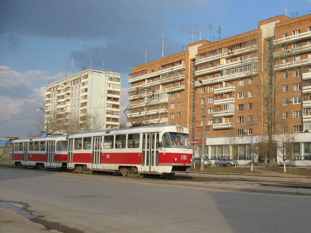 Самара, Tatra T3SU № 1191
