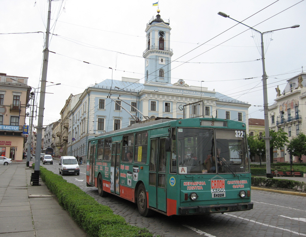Tchernivtsi, Škoda 14Tr89/6 N°. 322
