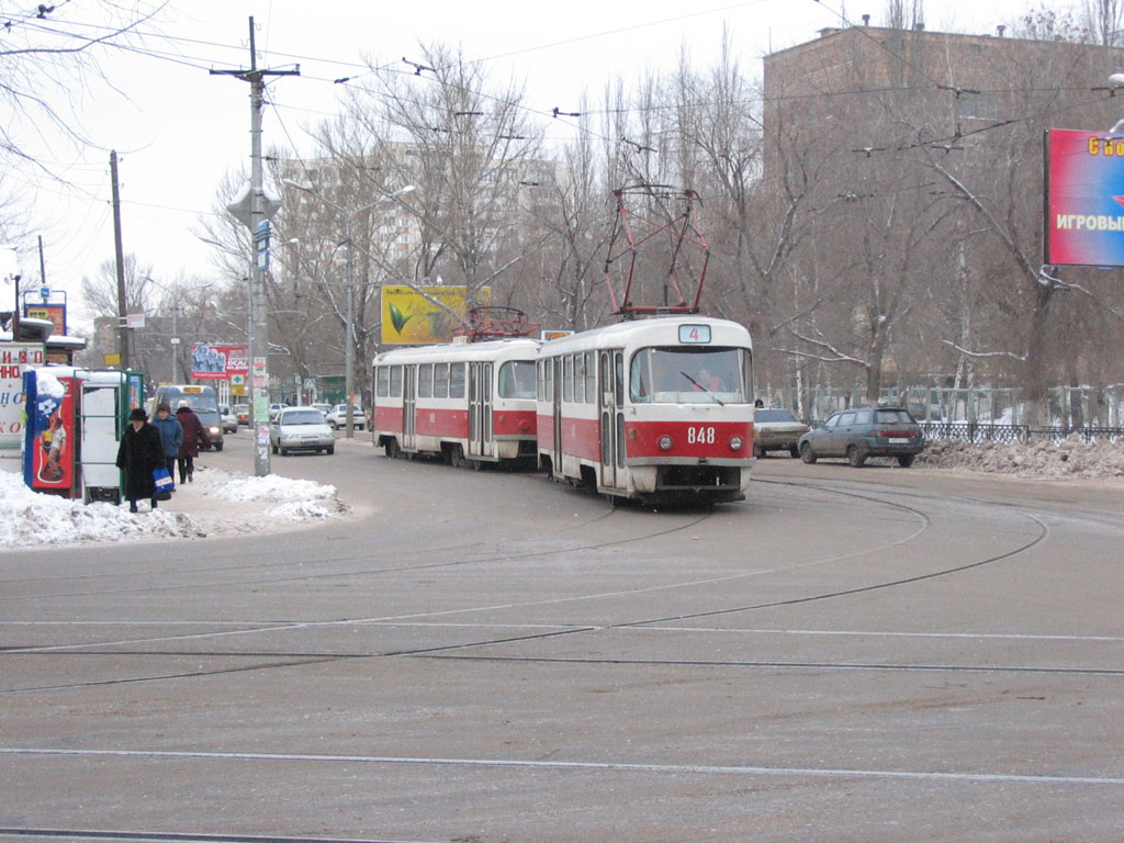 Самара, Tatra T3SU № 848