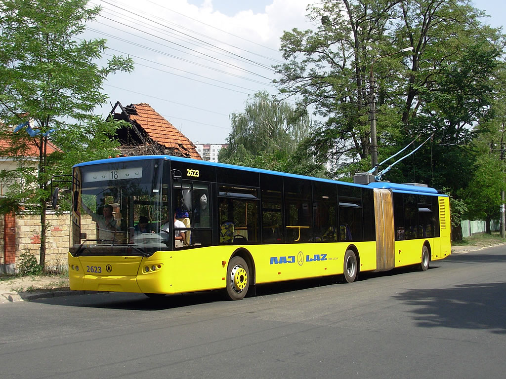 Киев, ЛАЗ E301D1 № 2623