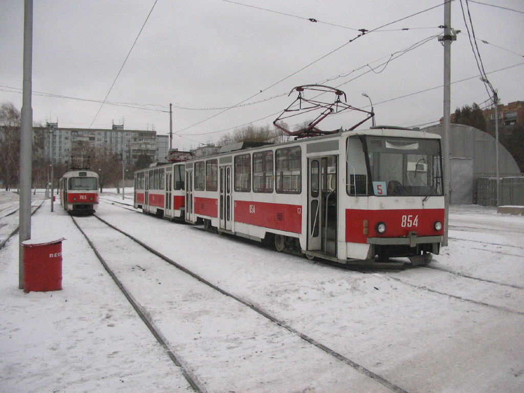Самара, Tatra T6B5SU № 854
