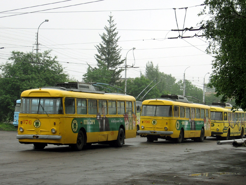 Ровно, Škoda 9Tr24 № 076; Ровно, Škoda 9TrH29 № 096