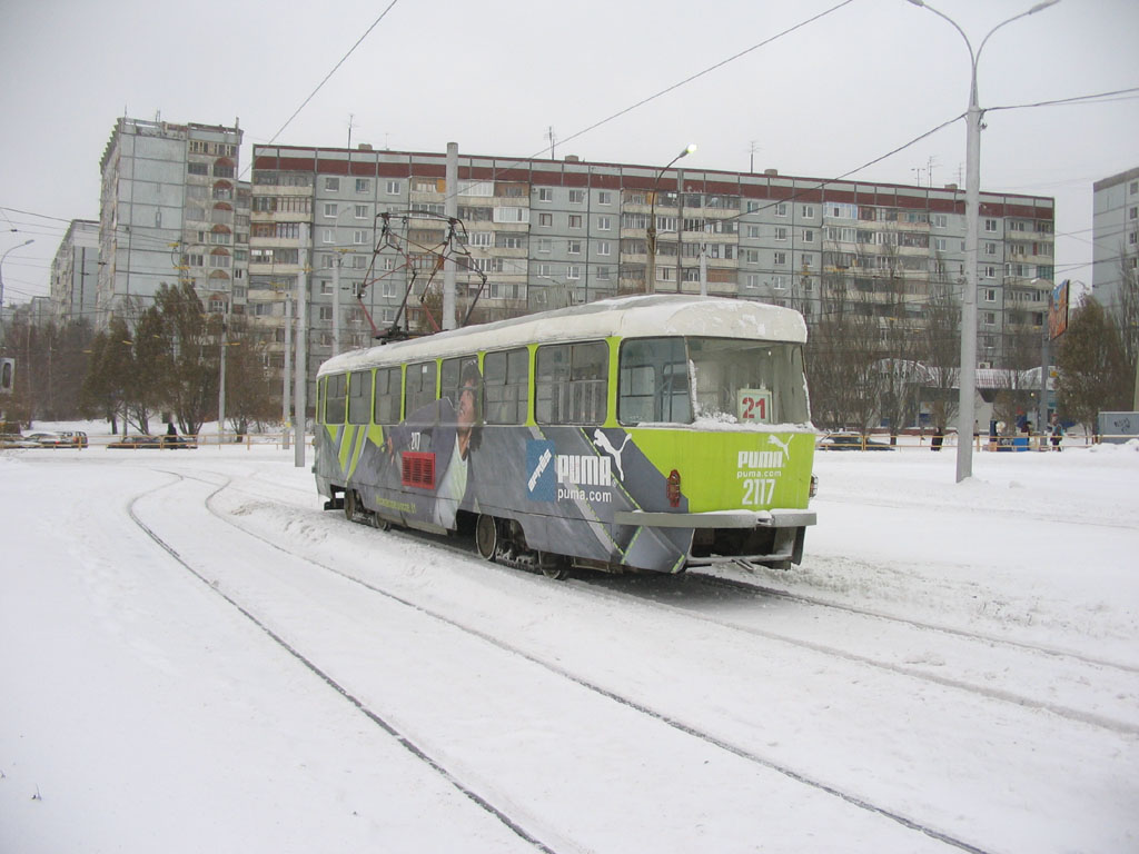 Самара, Tatra T3SU № 2117