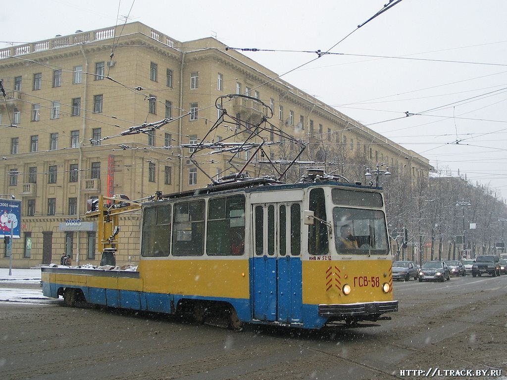 Санкт-Петербург, ЛМ-68М № ГСВ-58 Санкт-Петербург, ЛМ-68М № ГСВ-58