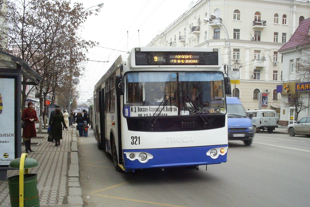 Ростов-на-Дону, ЗиУ-682Г-016.02 (с широкой 1-й дверью) № 321