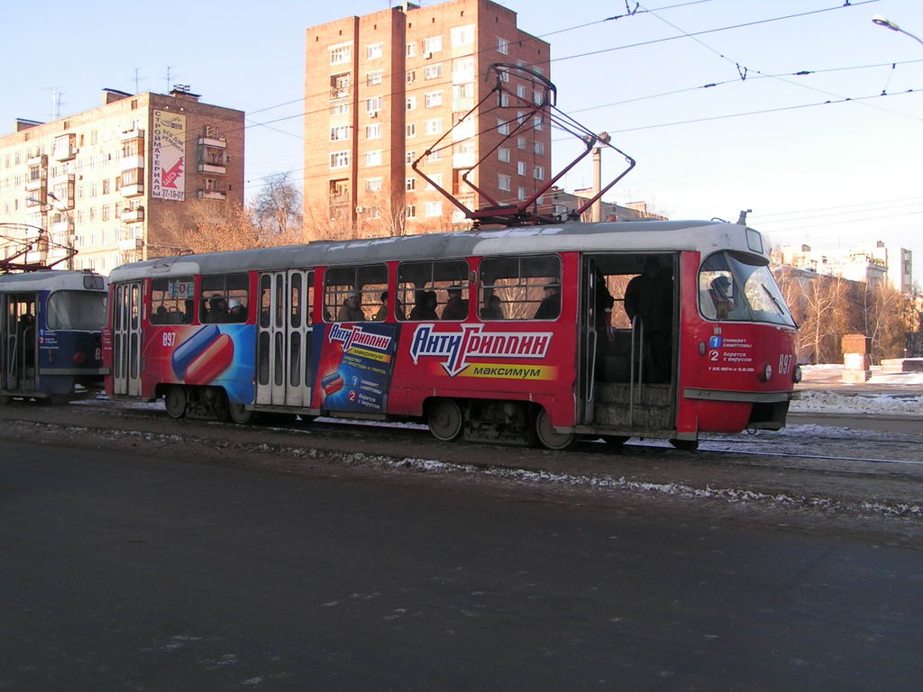 Самара, Tatra T3SU № 897