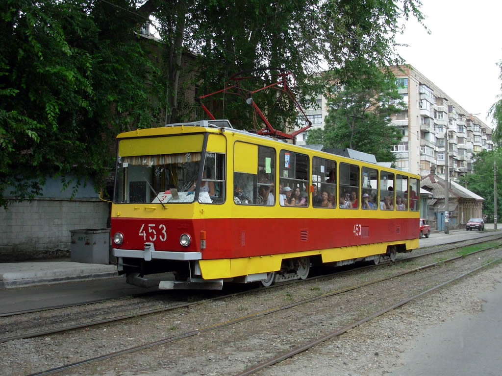 Запорожье, Tatra T6B5SU № 453