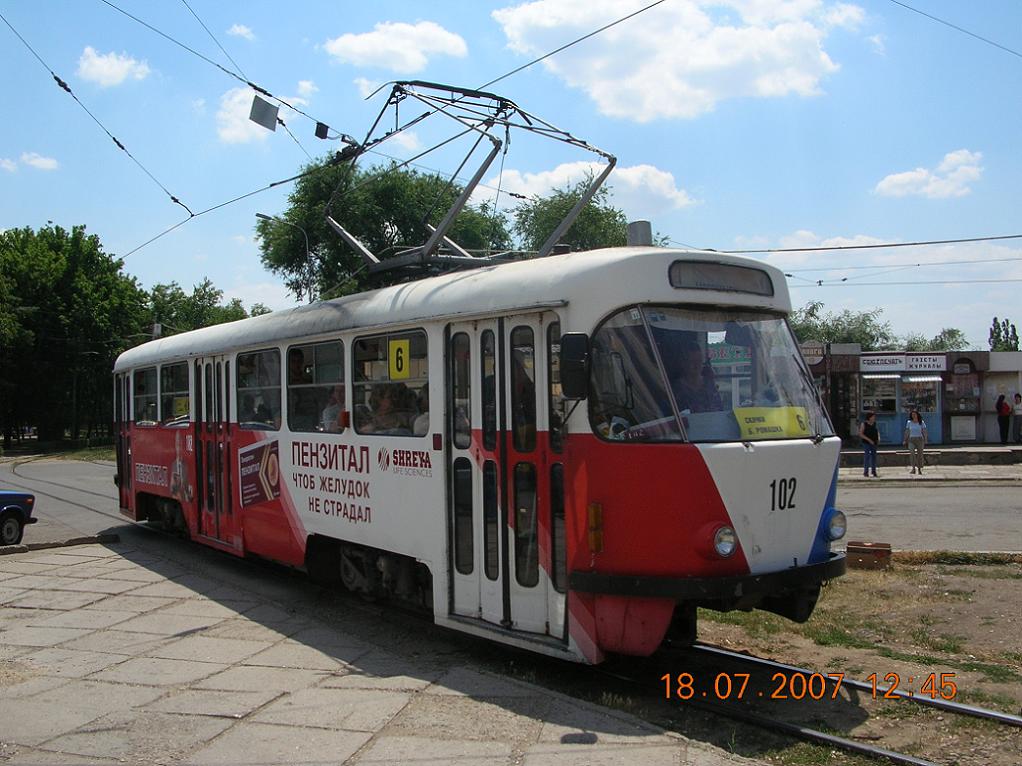 Pjatyigorszk, Tatra T4D — 102 Pjatyigorszk, Tatra T4D — 102