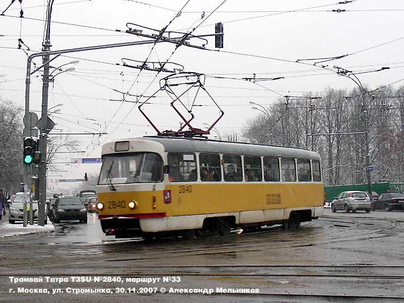 Maskva, Tatra T3SU nr. 2840