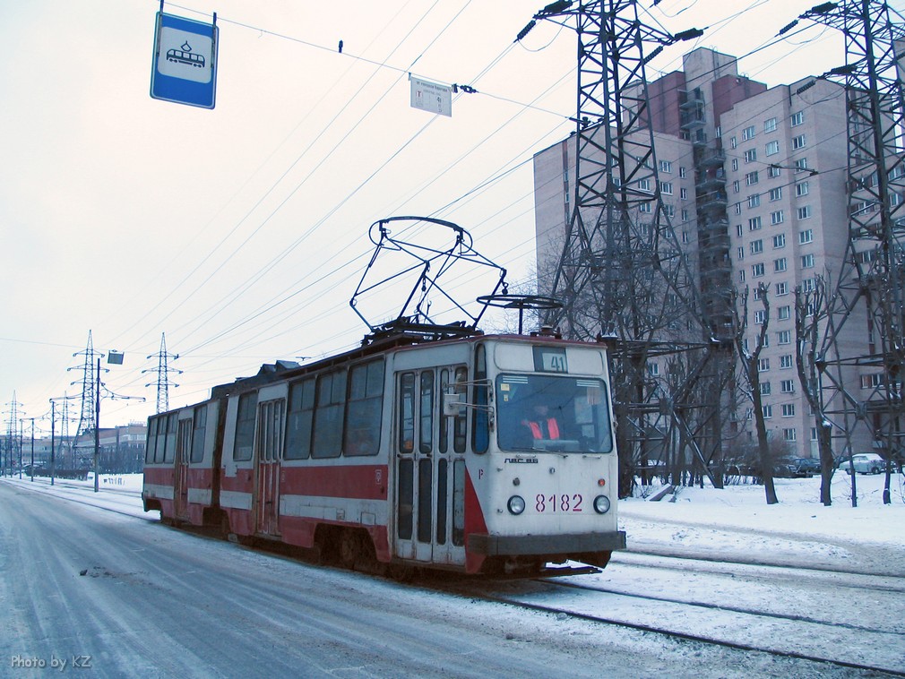 Санкт-Петербург, ЛВС-86К № 8182 Санкт-Петербург, ЛВС-86К № 8182