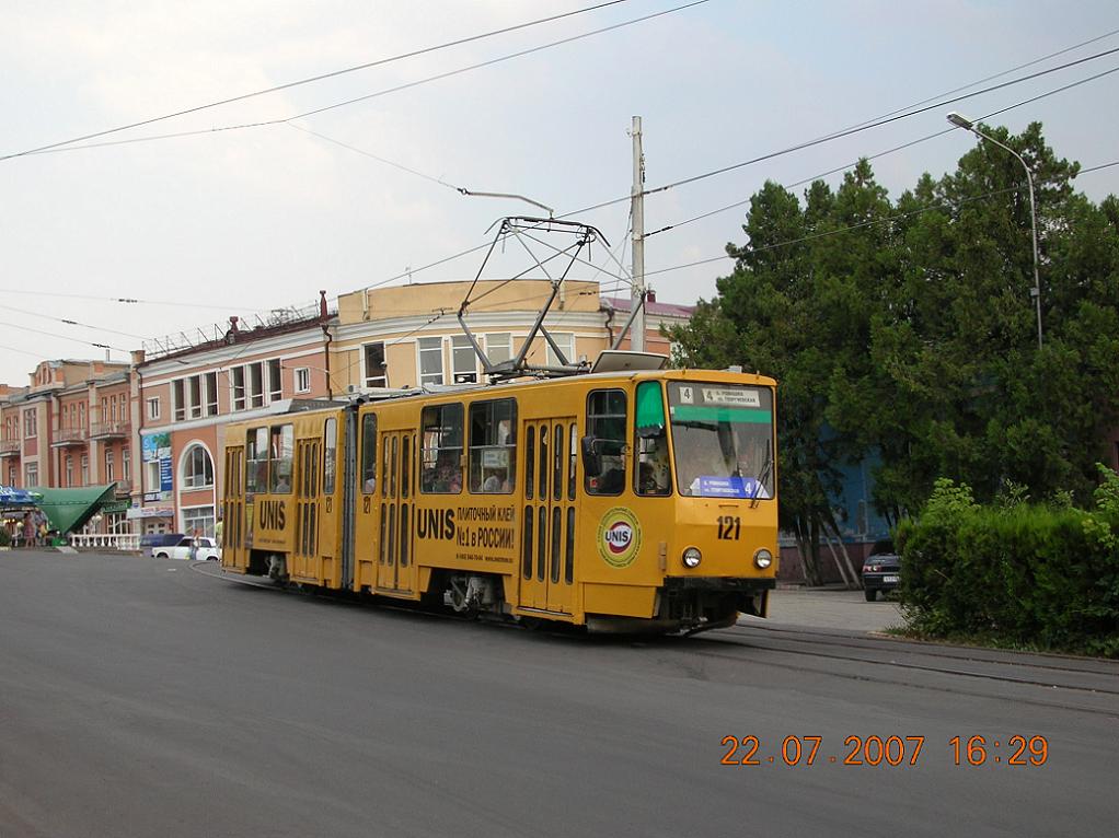 Пятигорск, Tatra KT4SU № 121