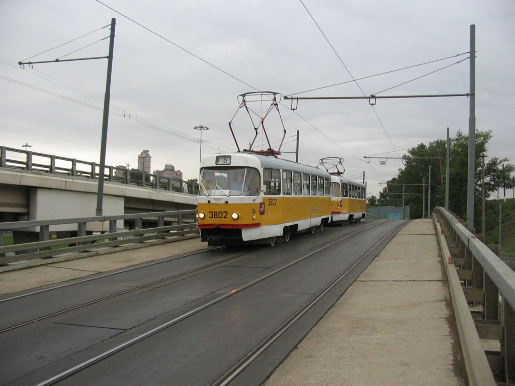 Москва, Tatra T3SU № 3802 Москва, Tatra T3SU № 3802
