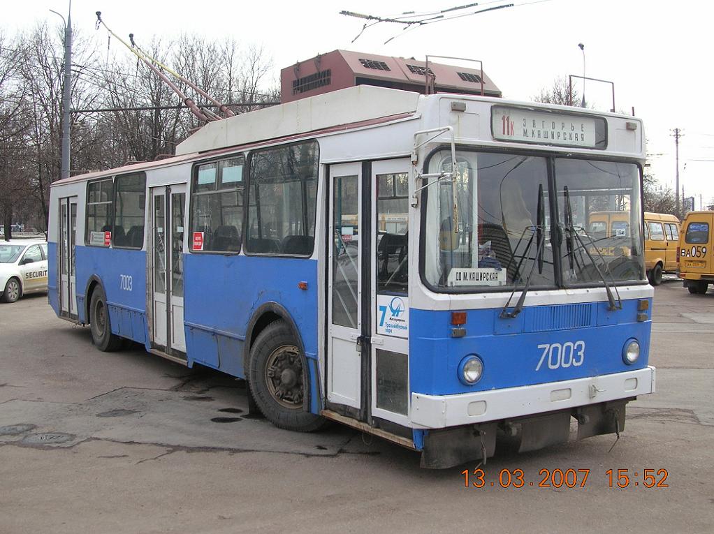 Москва, МТрЗ-6223-0000010 № 7003 Москва, МТрЗ-6223-0000010 № 7003