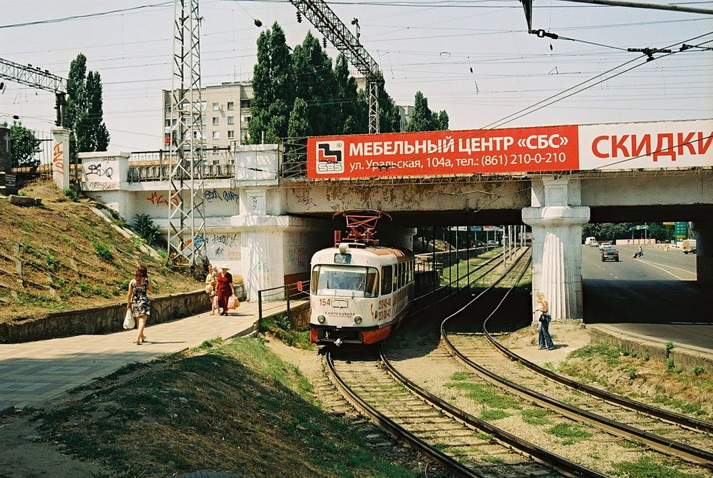 Краснодар, Tatra T3SU № 154