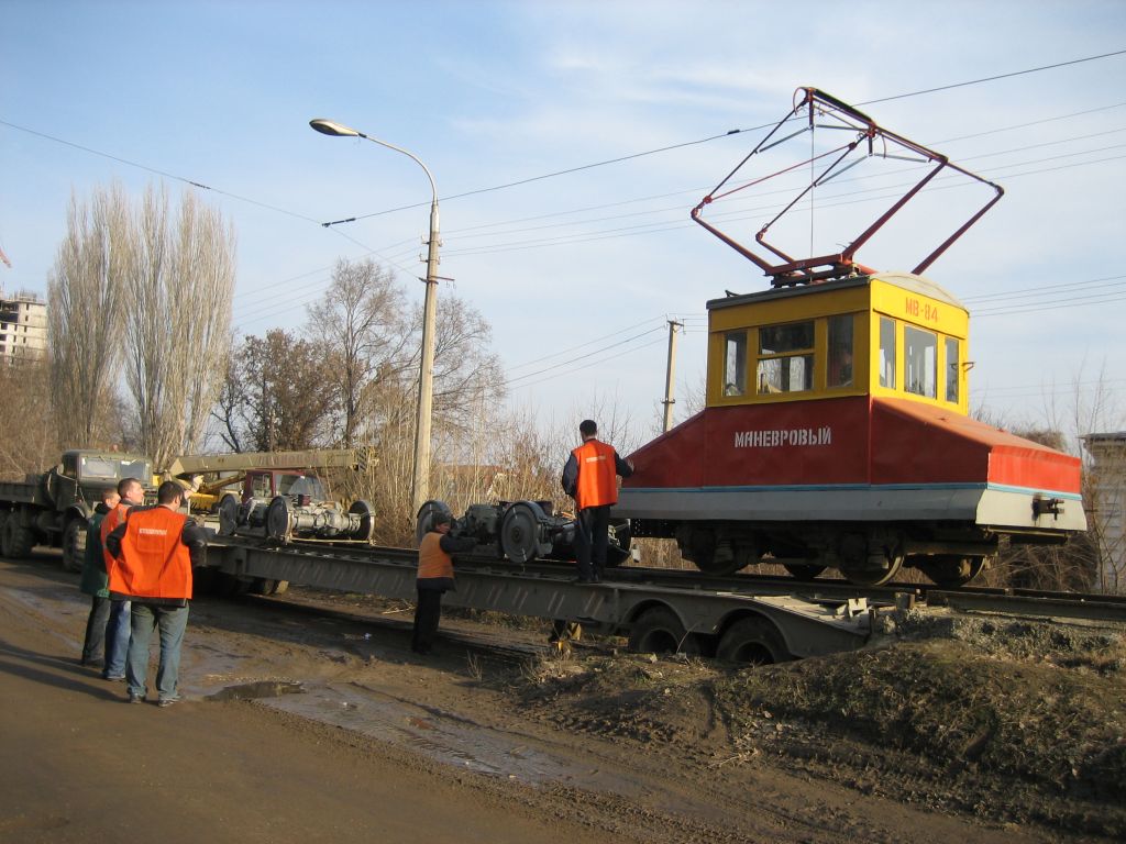 Волгоград, Электровоз № МВ-84; Волгоград — Новые трамваи