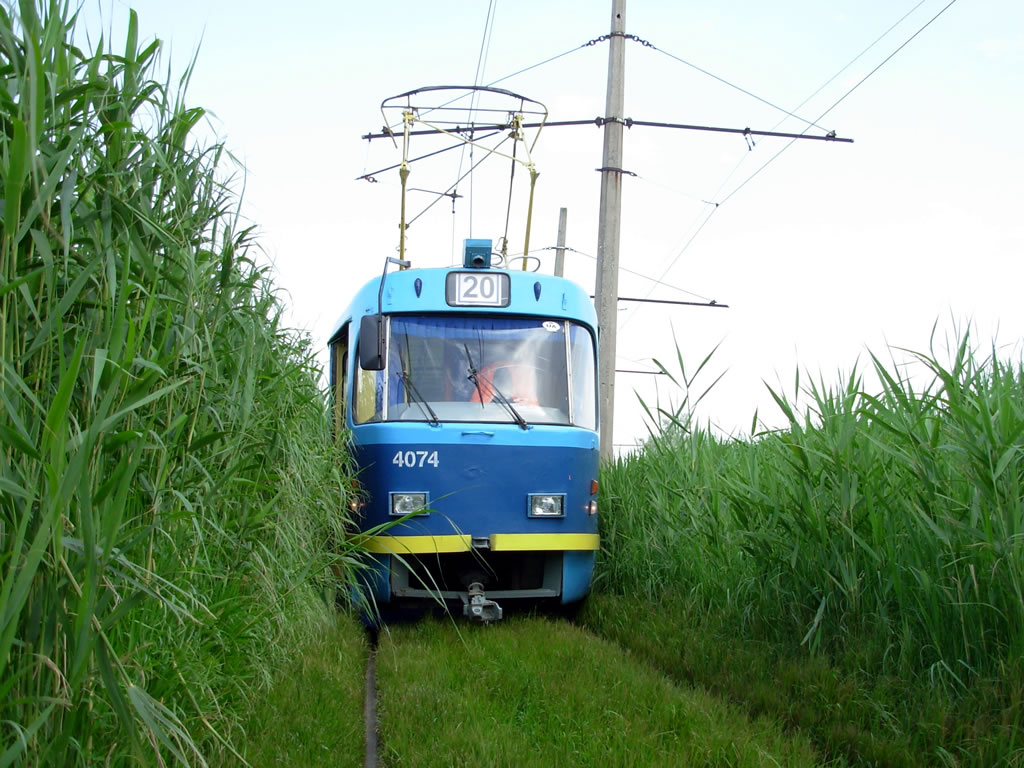 Одесса, Tatra T3SU № 4074