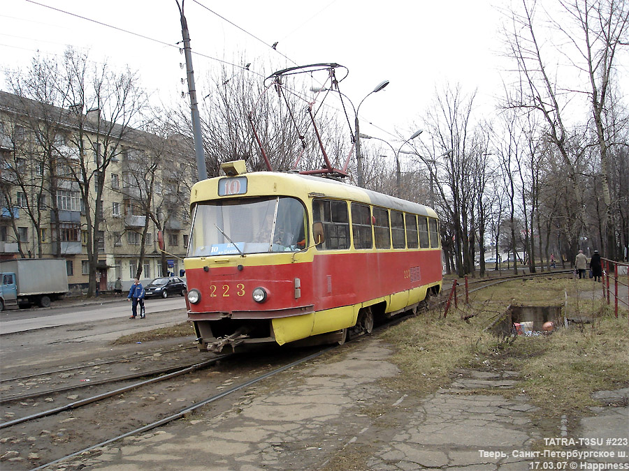 Тверь, Tatra T3SU № 223