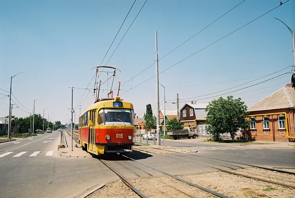 Краснодар, Tatra T3SU № 015