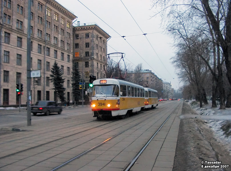 Москва, Tatra T3SU № 3941 Москва, Tatra T3SU № 3941