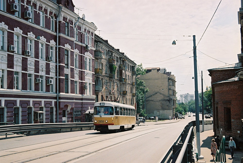 Москва, Tatra T3SU № 2856