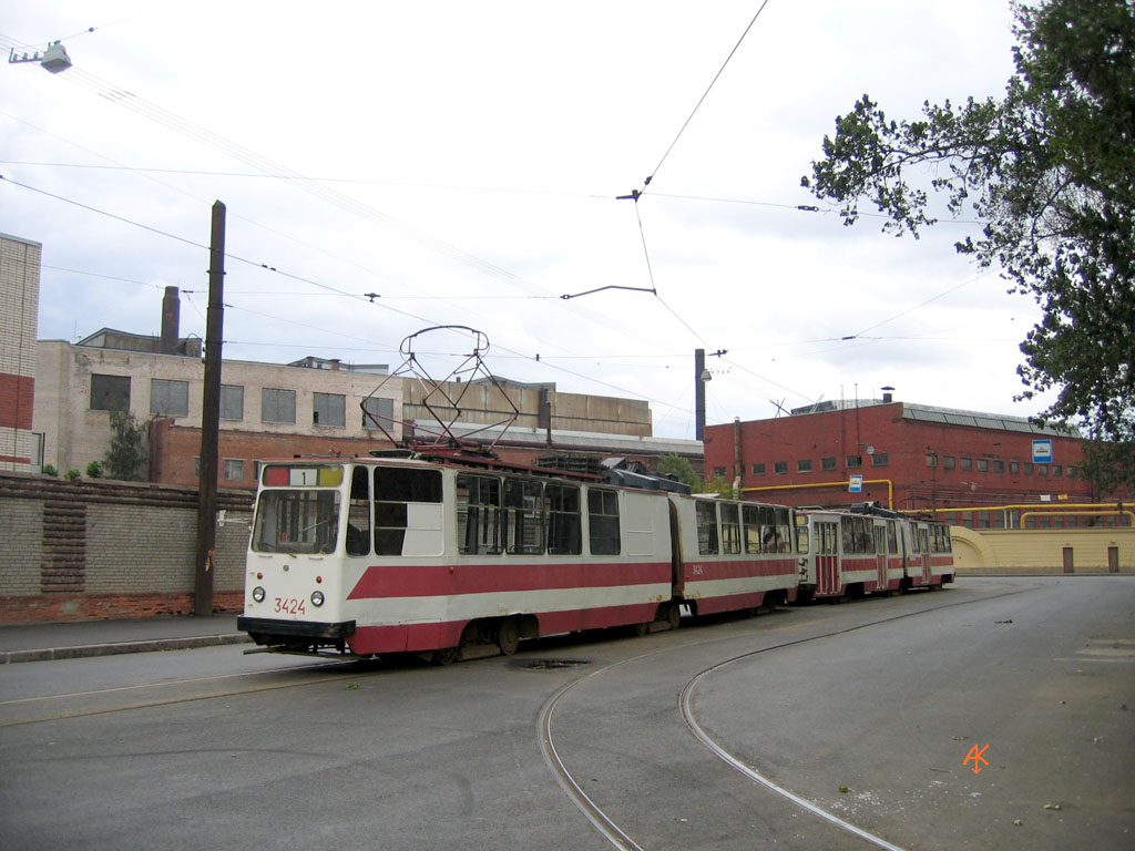 Санкт-Петербург, ЛВС-86К № 3424