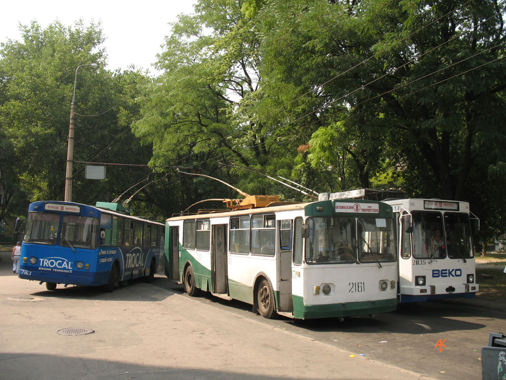 Донецк, ЗиУ-682В № 2163; Донецк, ЗиУ-682В-012 [В0А] № 2161