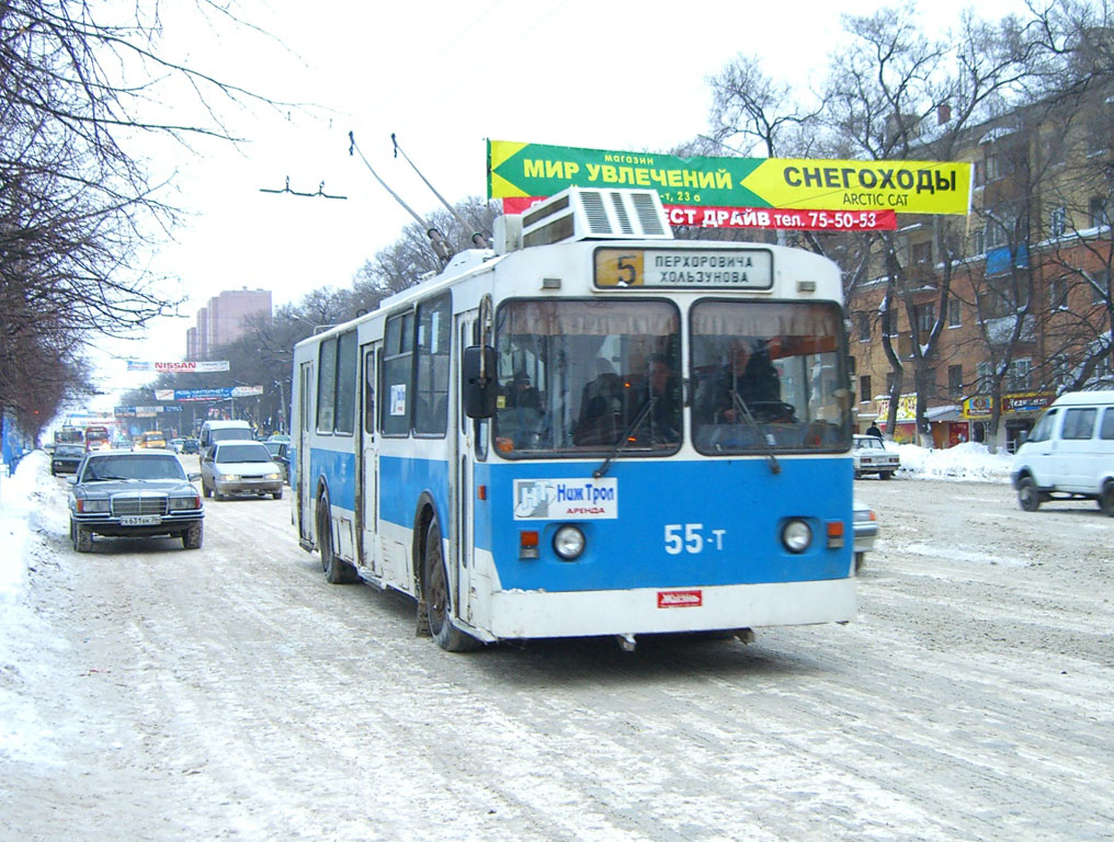 Воронеж, Нижтролл (ЗиУ-682Г) № 55