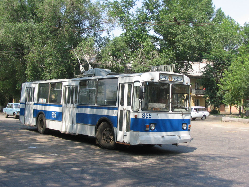 Самара, ЗиУ-682В [В00] № 835; Самара — Конечные станции и кольца (троллейбус)