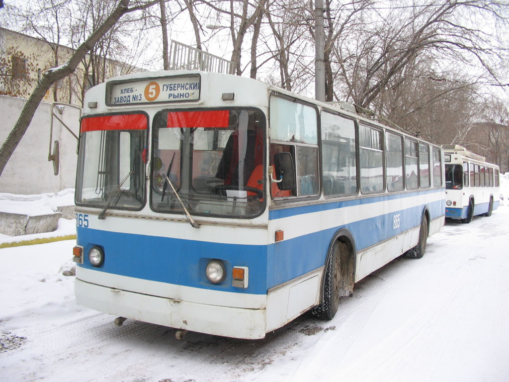 Самара, ЗиУ-682В-012 [В0А] № 865; Самара — Троллейбусное депо № 1