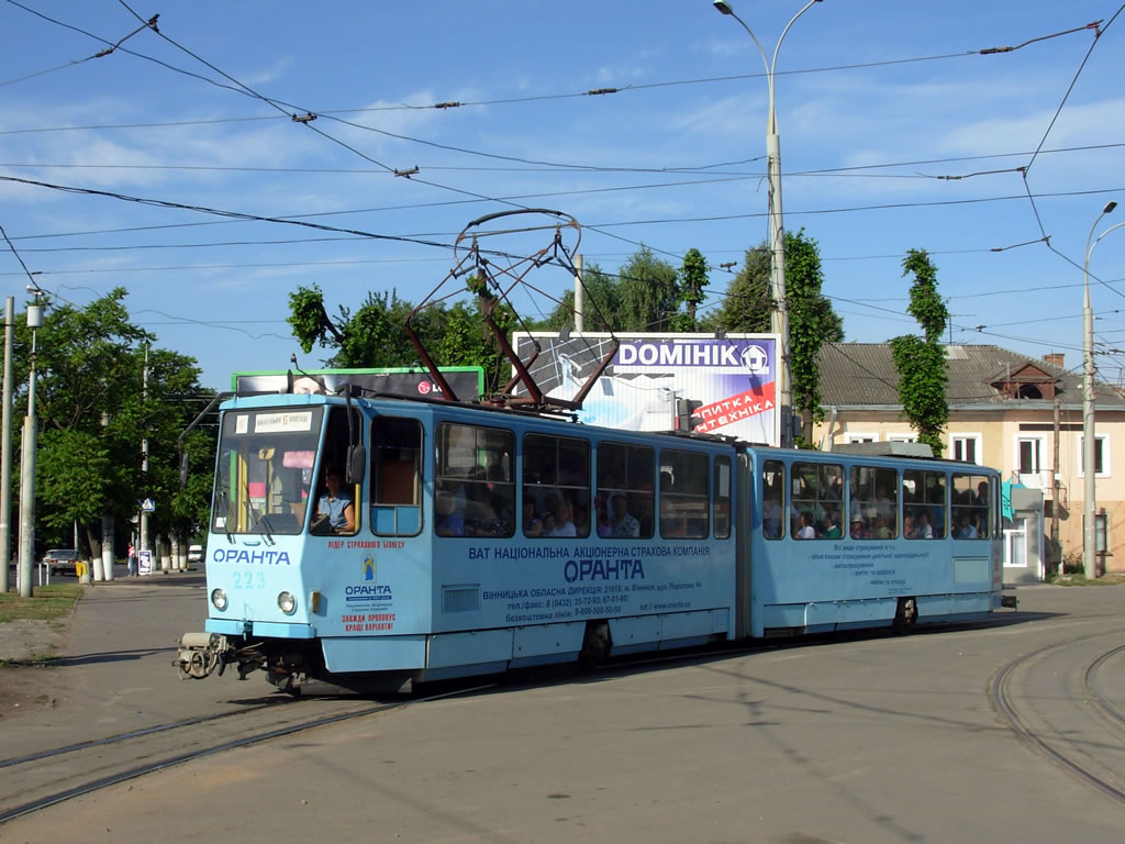 Винница, Tatra KT4SU № 223