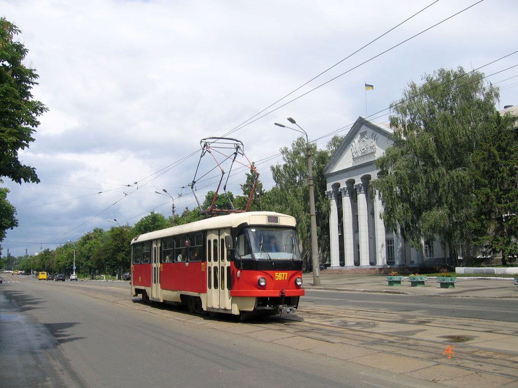 Киев, Tatra T3P № 5977