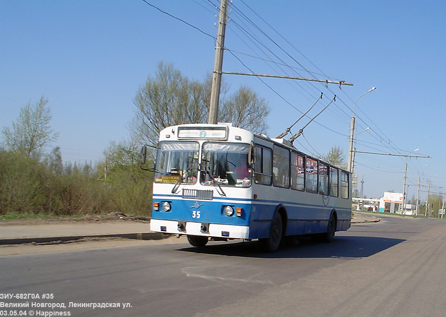 Великий Новгород, ЗиУ-682Г-016  [Г0М] № 35